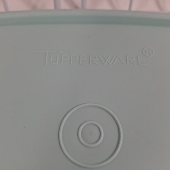 Vintage Collectible Tupperware #816 Deli Keeper w Lt Green Lid 9.5x5.5x1.7.5 In - Picture 6 of 15
